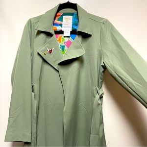Alice in Wonderland Trench Coat